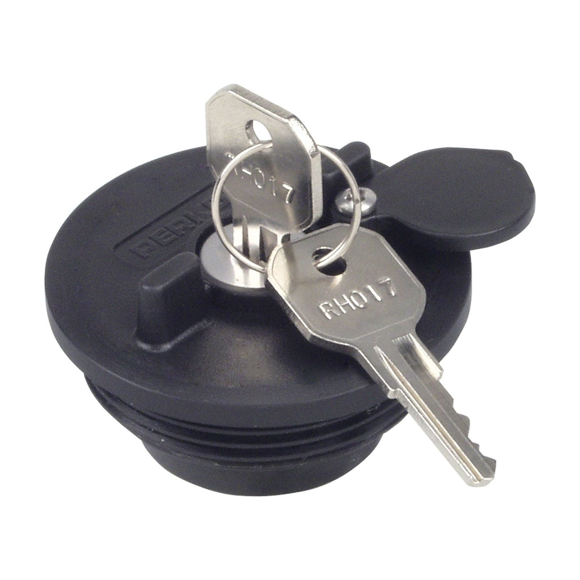 Perko 1324DP1BLK Fuel System Locking Gas Cap and O-Ring for 1.5" Non-Vented Fills