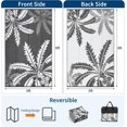 thumbnail image 2 of TacleeKii Waterproof Outdoor Rug 9' x 12', Reversible Plastic Straw Mat for Patio, RV, Camping & Deck, Gray, 2 of 8