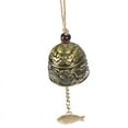 thumbnail image 2 of Dragon/Fish Feng Shui Bell Blessing Good Luck Fortune Hanging Wind Chime, 2 of 9