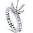 thumbnail image 3 of Pompeii 1 1/2ct Diamond Eternity Engagement Setting Mount Ring (G/H,I1), 3 of 4