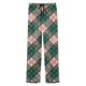 thumbnail image 4 of Pantalones de pijama largos para hombre, informales, con estampado a cuadros, holgados, deportivos, elásticos, rectos, vintage, con bolsillos, 4 of 9
