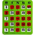 thumbnail image 1 of Bingo Cards Regal Bingo Slider, 8 x 9 pulgadas, paquete de 25 unidades, color verde, 1 of 7