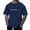 Navy, variant on Men Summer Tops plus Size Top Fitted Men Tees Short Sleeve Slipper Boy T Turtle 10 Memory Foam Pack Athletic Set Size Open Short Sleeve Yoga Top Print T Shirts Graphic Print Shirts Casual Navy M