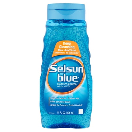 Selsun Blue Deep Cleansing Micro-Bead Scrub shampooing antipelliculaire, 11 oz