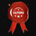 thumbnail image 2 of CafePress - A Product Of California Maternity T Shirt - Maternity Dark T-Shirt, 2 of 3