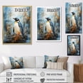 thumbnail image 4 of Designart "Dreamy Penguin Wonderland IV" Penguin Canvas Art Print, 4 of 7