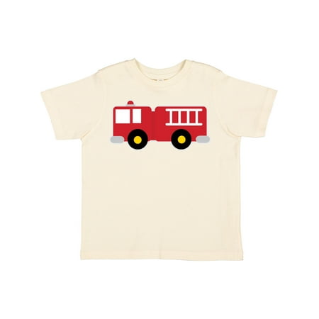 

Inktastic Fire Truck Childs Fireman Gift Toddler Boy or Toddler Girl T-Shirt