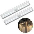 thumbnail image 1 of CNKOO 6/10 LEDs PIR LED Motion Sensor Light Cupboard Wardrobe Stairs Closet Night Lamp, 1 of 8