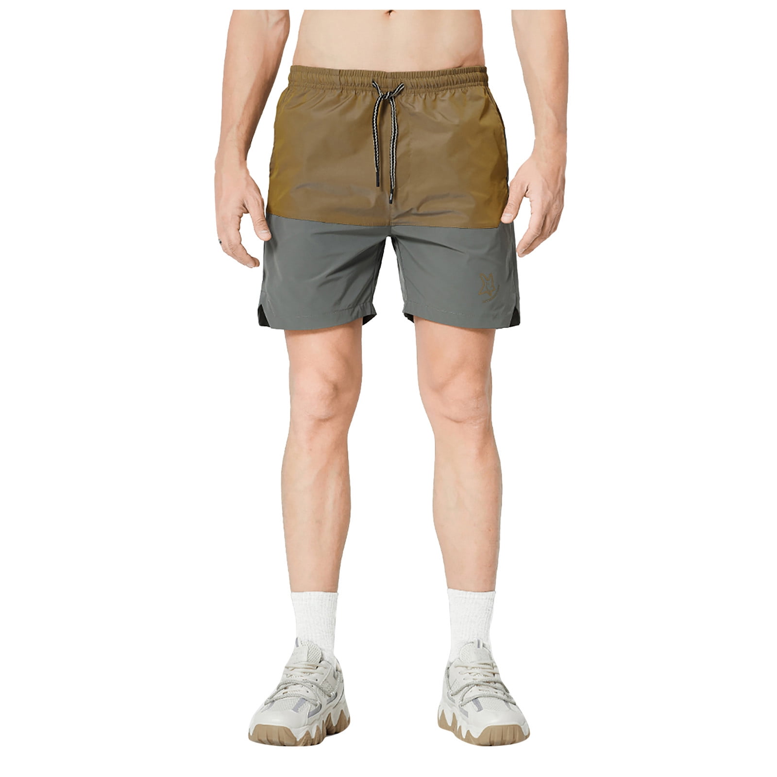Mens Light Jersey Shorts Jogger Contrast Side Space Dye Gym Running Zip Pockets Mens Light Jersey Shorts Jogger Contrast Side Space Dye Gym Running Zip Pockets