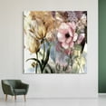 thumbnail image 5 of "Pastel Fleur I&II" Frameless Free Floating Reverse Printed Tempered Glass Wall Art Set of 2, 5 of 10