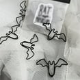 thumbnail image 6 of Halloween Bat Paper Clips, Small Mini Paperclips for Paper Non Skid, Funny Fancy Metal Paper Clips, Gifts for Bookmark Office Document Note Journaling Supplies-10 Pcs, 6 of 9