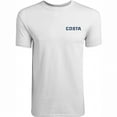 thumbnail image 3 of Costa Del Mar Men's Costa Flag Short Sleeve Crewneck, White, S, 3 of 4
