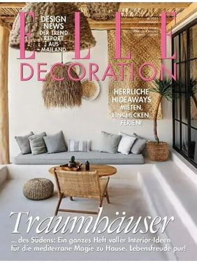 Elle Decoration Magazine July August 2023 (Paperback - New-Adult,Senior)