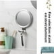 thumbnail image 4 of Monstrate Shower Bath Anti-Fog Mirror With Wall Travel Makeup Accessories Mirrors Metal Bathroom Suction Tools Base Women Juegos de accesorios de baño, 4 of 5