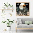 thumbnail image 3 of Cuadros Decorativos Kit de pintura al óleo sin marco de águila y lobo por números, arte de imagen pintado a mano Sywqhk Nuevos Originales, 3 of 9