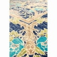 thumbnail image 4 of Pasargad Home Oushak Collection Hand-Knotted Wool Blue Area Rug- 7'11" X 9' 9", 4 of 4