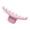 Pink, variant on Tuscom Cake Decorating Comb 3.4 Inch Plastic Icing Comb, Wave Pattern Tool for Buttercream Frosting Texture and Border Making Pink