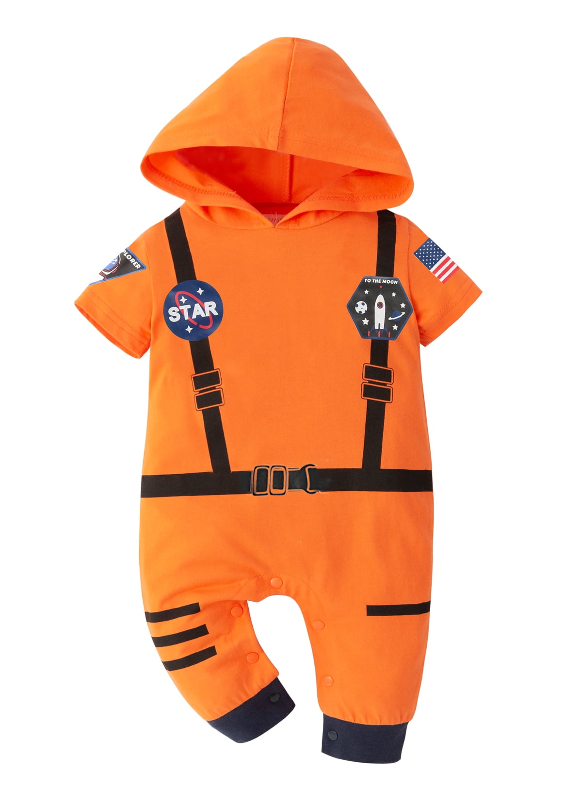 Baby Toddler Boy Astronaut Costume Space Suit Cosplay Party Jumpsuit