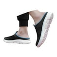 thumbnail image 3 of Womens Shoes,Low Heel Sneakers Breathable Comfortable for Daily Walking Soft Sole Low Heel Sneakers for Lightweight Wear,Shoes for Women,Blue,7.5, 3 of 9