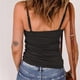 thumbnail image 4 of Camisolas para mujer Camiseta sin mangas Cuello redondo negro Sin mangas Temperamento Chaleco sólido Chaleco Jersey Camisa Odeerbi ODB-5, 4 of 9