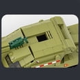 thumbnail image 5 of HI-REEKE Tank Building Block Set Self-Propelled Howitzer Model Kit Plastic Toy Gift for Kid Green, 5 of 7