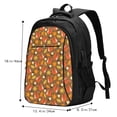 thumbnail image 5 of Xecao Squirrel Maple pine nut for Travel Laptop Backpack, USB-Charging-Enabled, Spacious Business Backpack for Men and Women,College School Computer Bag, 5 of 7
