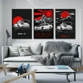 thumbnail image 3 of JDM Sport Car Posters Rx7 Car Wall Decor Art-Modern Car WallPrints Cool Posters for Boys Room-Bathroom Bedroom Office Canvas Wall, 3 of 6
