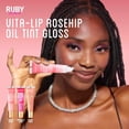 thumbnail image 3 of Ruby Kisses Broadway Vita-Lip Clear Lip Gloss (8 Pack), Ultra-Hydrating & Soothing Formula with Vitamins, High-Shine Non-Sticky Finish Lip Balm with Mint, Rosehip, Coconut, Mango, Argan, Honey, Shea, 3 of 9