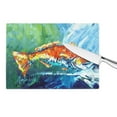 thumbnail image 4 of Carolines Treasures MW1270LCB Break Through Red Fish Glass Cutting Board Large, 12H x 16W, multicolor, 4 of 4