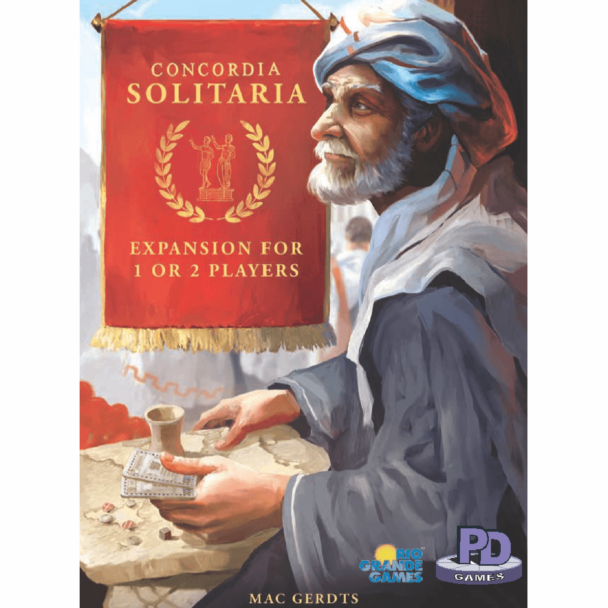 Concordia Solitaria – Solo- Und 2-Spieler-Erweiterung Für Das Brettspiel Concordia