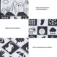 thumbnail image 4 of Baby Floor Mirror Toy, Easy Hanging Baby Mirror Book Toy  For Car Black White, 4 of 8