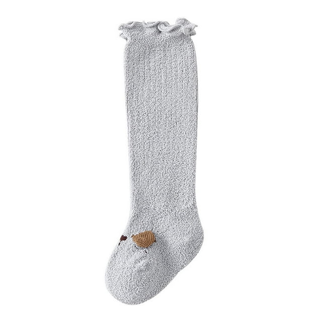 Shoe Socks Baby Children's Solid Color Cotton Baby Newborn Socks Hand in Hand Socks