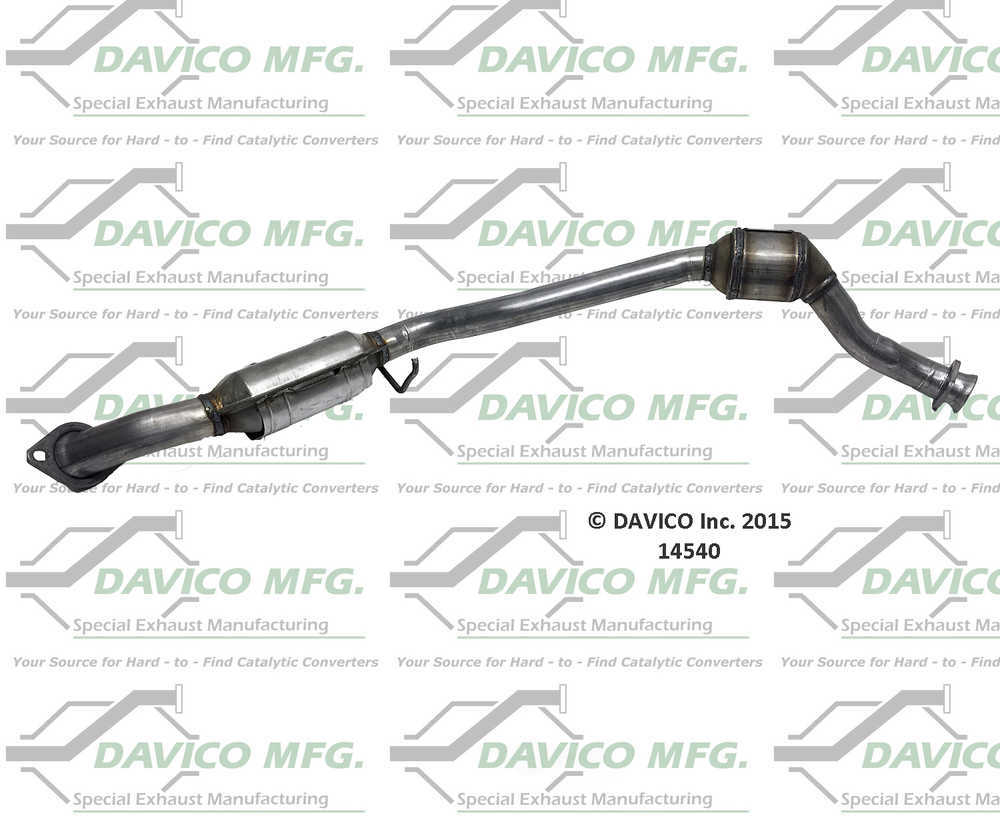 Davico Mfg 14540 Direct-Fit Catalytic Converter