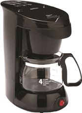 Sunbeam 4 Cup Coffee Maker, Black 