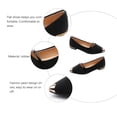 thumbnail image 4 of WORGEOUS 1 par de zapatos desnudos planos puntiagudos de verano elegantes zapatos de mujer soltera antideslizantes con perlas, 4 of 9
