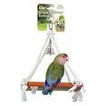 thumbnail image 3 of Penn-Plax Rope and Wood Platform Swing Bird Toy with Bell, 3 of 3