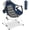 Blue and Gray, variant on SPECSTAR Hammock Camping Chair, Portable Outdoor Swinging Rocking Chairs for Adults with Adjustable Pillow, Back and Height for Travelling, Backyard, Patio, Supports 400 lbs, 600D Breathable Mesh