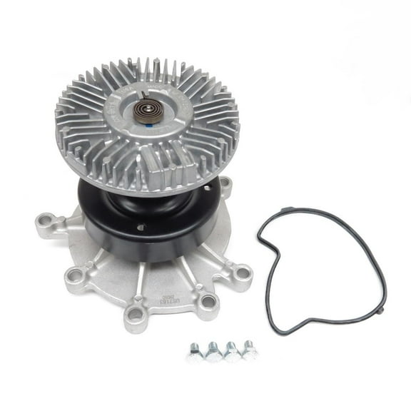 US Motor Works MCK1086 Engine Water Pump with Fan Clutch Fits select: 2002 DODGE DAKOTA QUAD SLT, 2001 DODGE DAKOTA QUAD