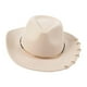 thumbnail image 5 of Sombrero de vaquero occidental, sombrero de protección solar, sombrero de ala grande para hombres, sombrero para el sol, gorra novedosa para Beige, 5 of 9