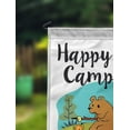 thumbnail image 2 of Printtoo White Happy Camper Garden Summer Personalized Camping Flags For Campers Double Sided CampsiteFlagOutdoor GardenFlags, 2 of 4