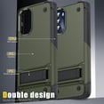 thumbnail image 5 of JTCASES for Motorola Moto G (2023)  Case, Foldable Kickstand Heavy Duty Protective Rugged Hybird Anti-slip Shockproof/Drop Resistant PC TPU Shell for Motorola Moto G (2023), Armygreen, 5 of 7