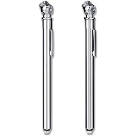 GOLD DEER 5-Pack Pencil Tire Pressure Gauges – 5-50 PSI, Mechanical, With Pocket Clip
