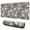 Baseball Items Pattern, variant on Long Mouse Pads for Desk,Baseball Items Pattern Desk Mats on Top Of Desks, Desk Mouse Pad Extra Large with 3mm Non-Slip Base and Stitched Edge for Gaming,Office,Work,Home 47.3"x23.6"