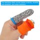 thumbnail image 5 of Uxcell Grande/Pequeño 3 Estilos Juego de Cubiertas de Dedo de Silicona para Jardín, Naranja 12Pcs, 5 of 6