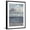 Black Frame, variant on Art.com Beach Rise II Art Print by Jennifer Goldberger, 12" x 16"