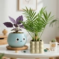 thumbnail image 4 of Usloyux Under $5 Small Potted Artificial Plant, Desktop Fake Greenery Decor, Office Living Room Bonsai, Simulation Plant with Pot and Natural Looking Foliage, 4 of 9