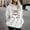 White-5, variant on Black*Friday Chaoheng Hoodies Y2k Women's Christmas Letter Print Hooded Sweatshirt,Double Sided Fleece Pullover with Drawstring & Pockets Fall Tops for Women 2025