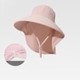 thumbnail image 4 of Women's UPF 50+ Sun Hat with Wide Brim and Neck Flap, Foldable Bucket Hat for Beach Hiking Gardening Outdoor Summer UV Protection, 4 of 5
