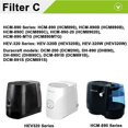 thumbnail image 5 of Paquete de 5 filtros de absorción de humidificador para -888, -888n, filtro C, diseñados para adaptarse a Hcm-890 Hev-320, 5 of 5