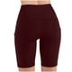thumbnail image 5 of Puntoco Pantalones cortos de salón para mujer, pantalones cortos básicos para andar en bicicleta, mallas de compresión para hacer ejercicio, pantalones cortos de yoga, 5 of 5